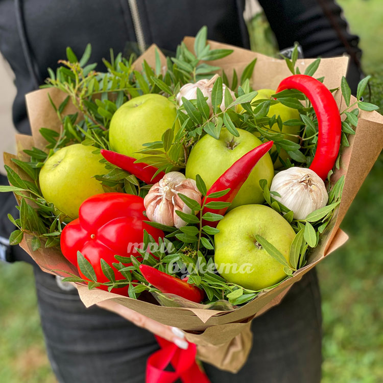 Съедобный букет №3 (крупный план)