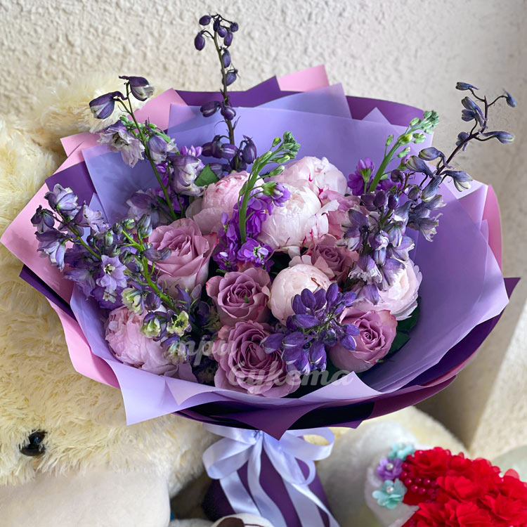 Букет «Мечтатели» (крупный план)