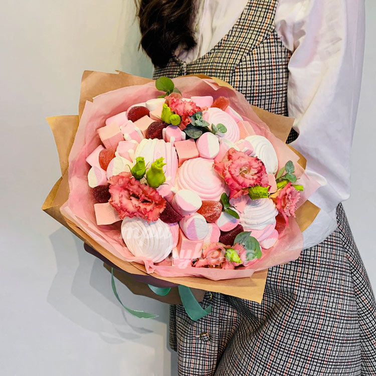 Букет из зефира и пряника (доп. фото)